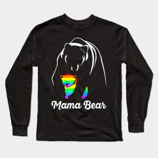 Mama Bear Love Homobisexual Baby Bear Costume Long Sleeve T-Shirt